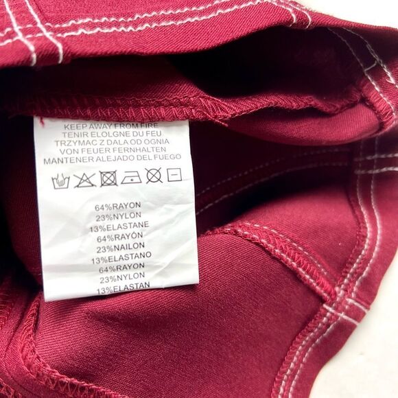 Motel Baladis Mini Dress in Tailoring Redwood - Picture 12 of 14